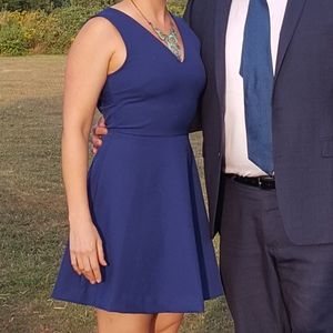 Felicity and Coco blue Bianca fit and flare dress